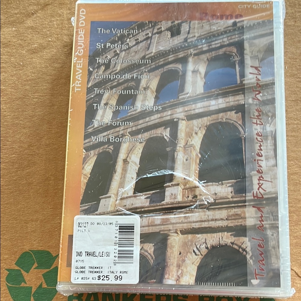 Travel Guide DVD - Rome City Guide